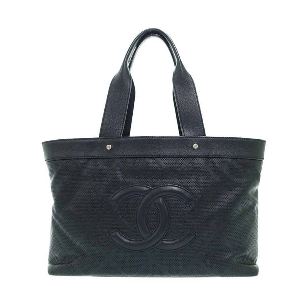 Chanel Cocomark Punching Tote Bag